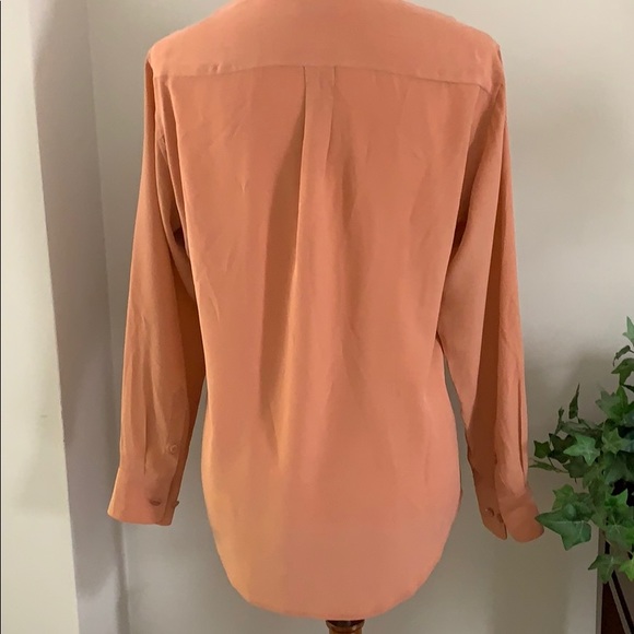 Equipment Lace Up Knox Blouse. - Picture 4 of 8